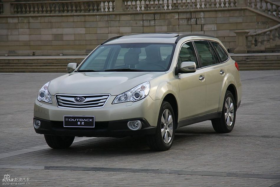 斯巴鲁新傲虎外观实拍