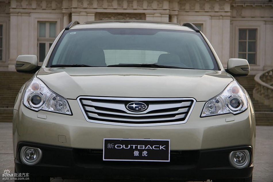 斯巴鲁新傲虎外观实拍