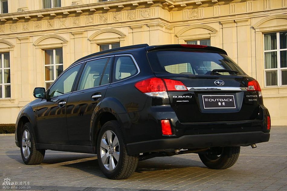 斯巴鲁新傲虎外观实拍