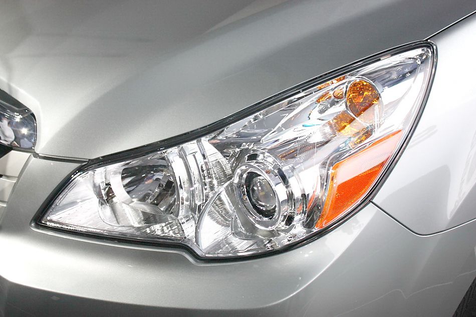 斯巴鲁新傲虎实拍