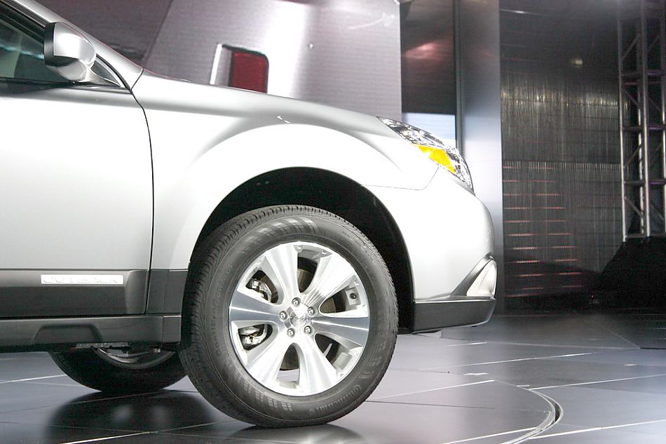 斯巴鲁新傲虎实拍