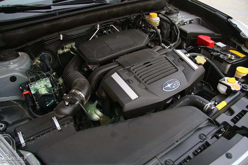 斯巴鲁新傲虎内饰实拍