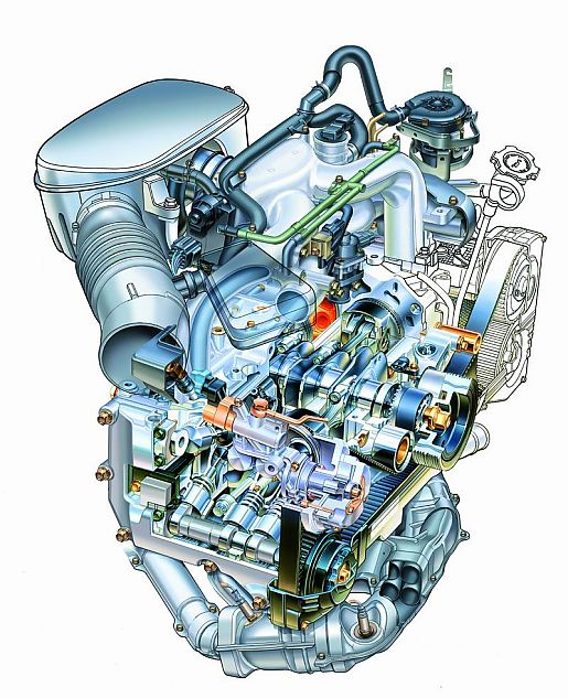 翼豹自动档2.0R发动机