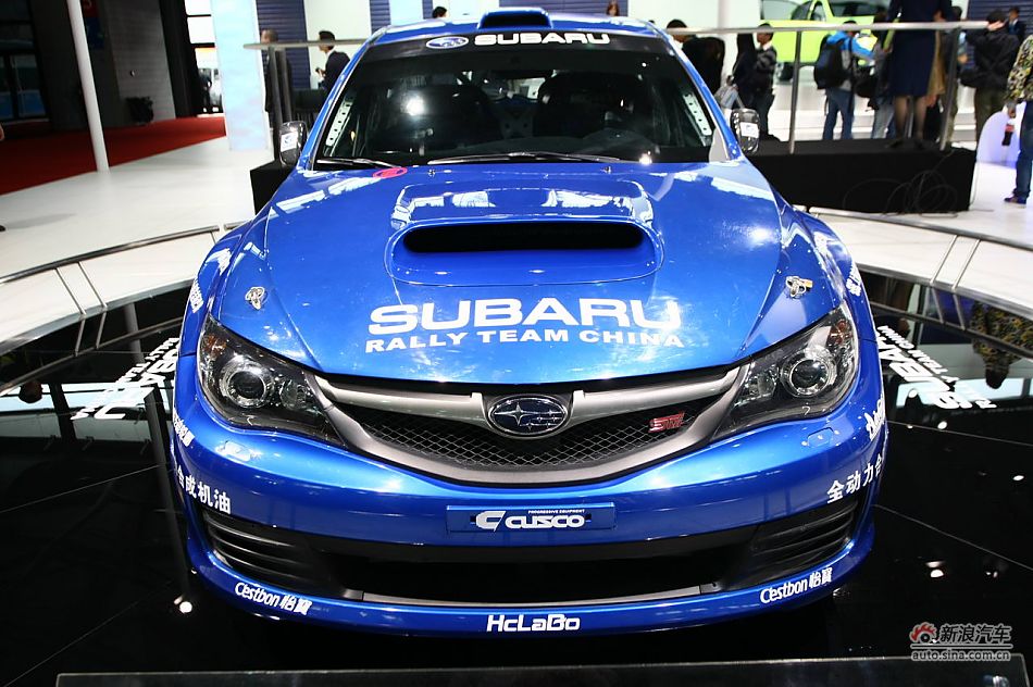 斯巴鲁翼豹STi改装赛车