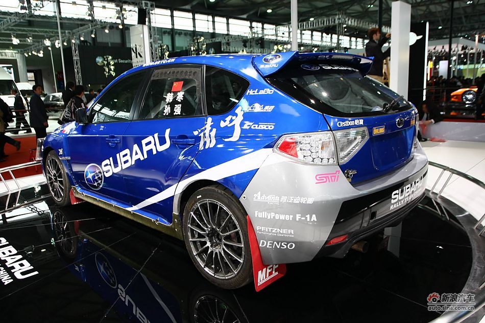 斯巴鲁翼豹STi改装赛车