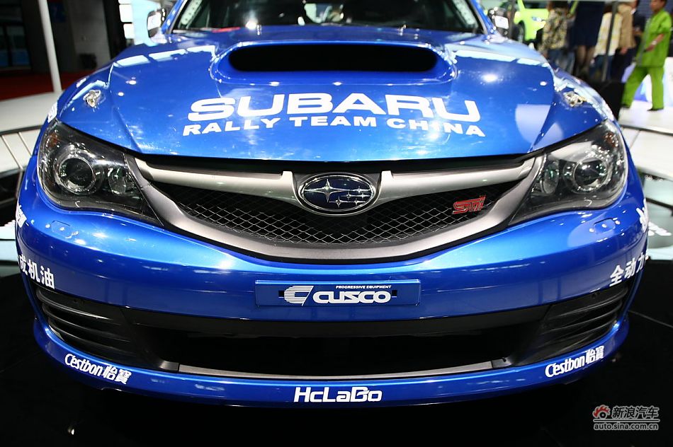 斯巴鲁翼豹STi改装赛车