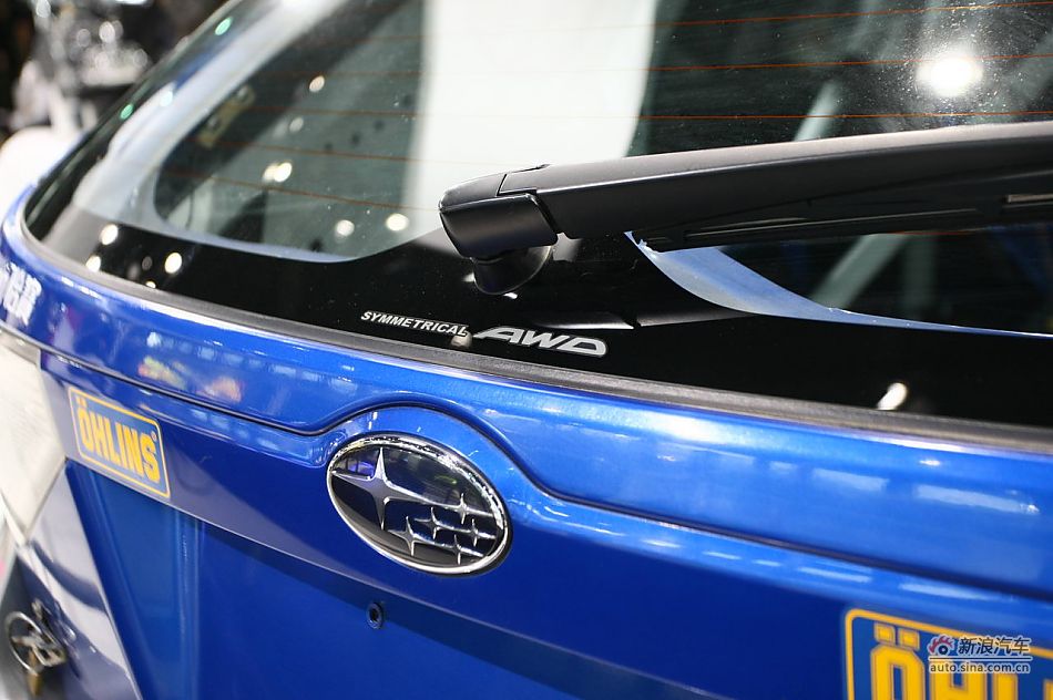 斯巴鲁翼豹STi改装赛车