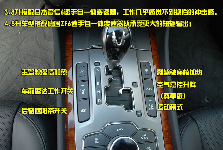 现代雅科仕EQUUS图解