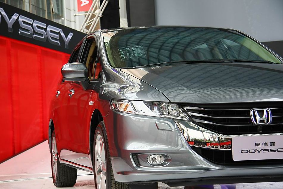 全新一代奥德赛发布会展车实拍图
