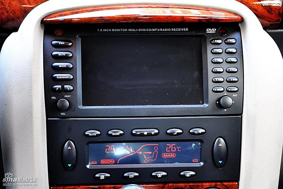 名爵7系实拍-内饰