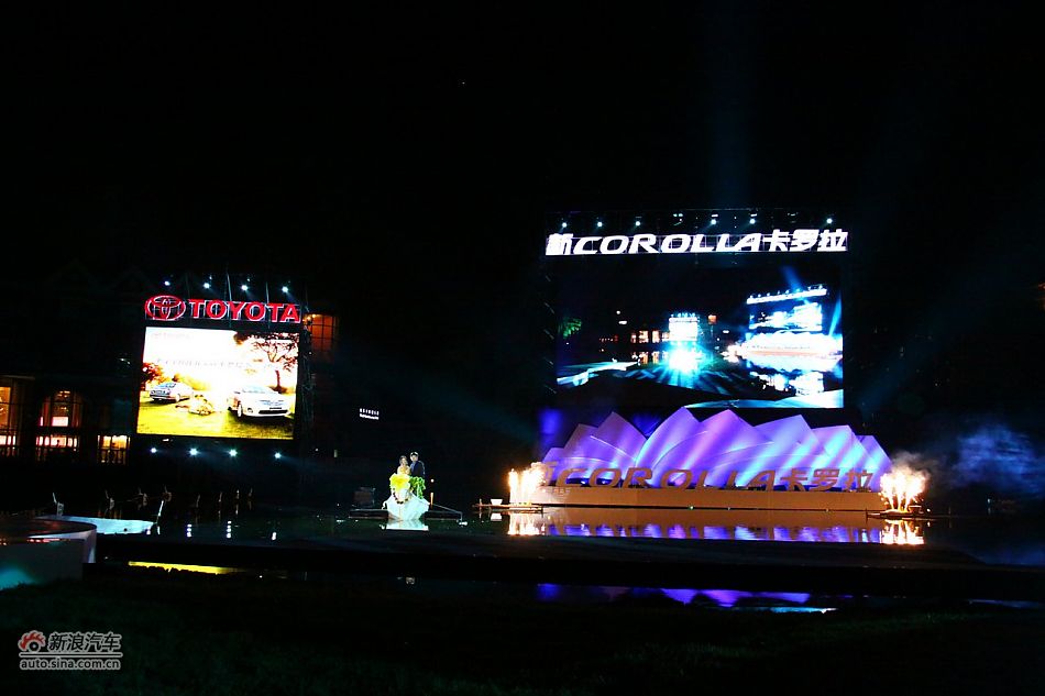 上市现场文艺表演