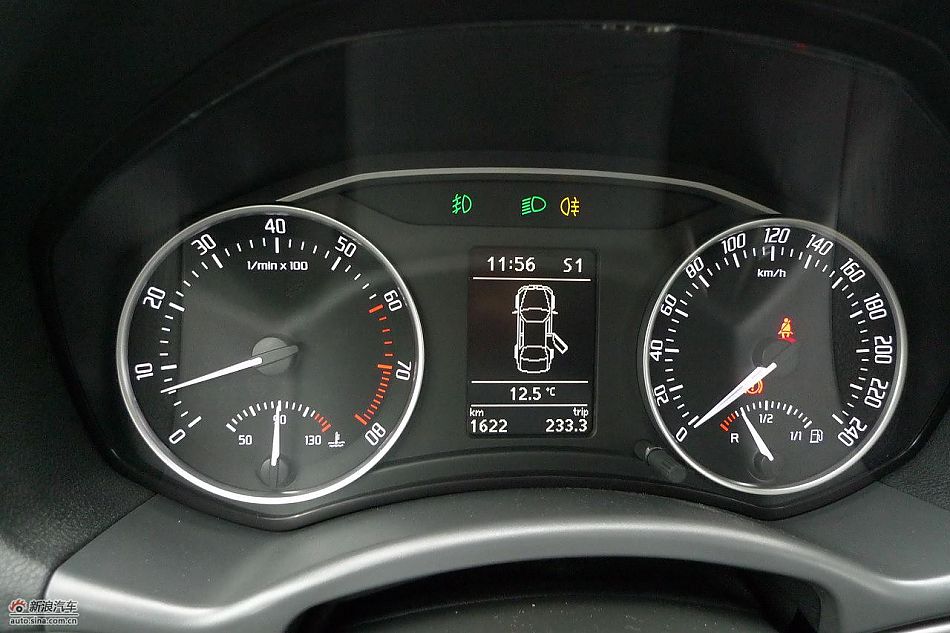 上海大众斯柯达新明锐内饰及细节