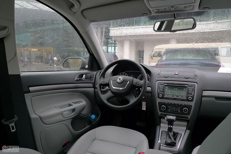 上海大众斯柯达新明锐内饰及细节
