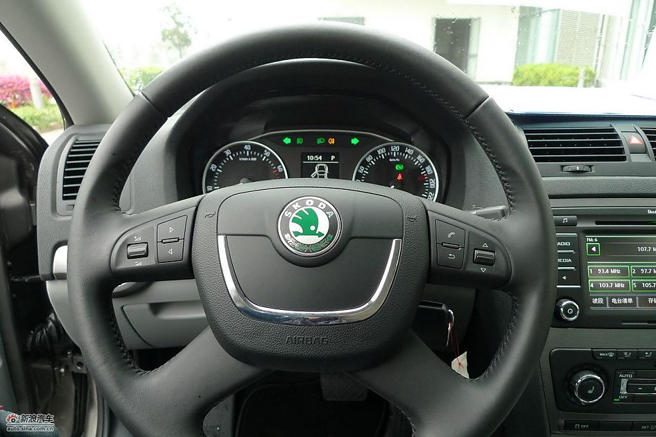 上海大众斯柯达新明锐内饰及细节