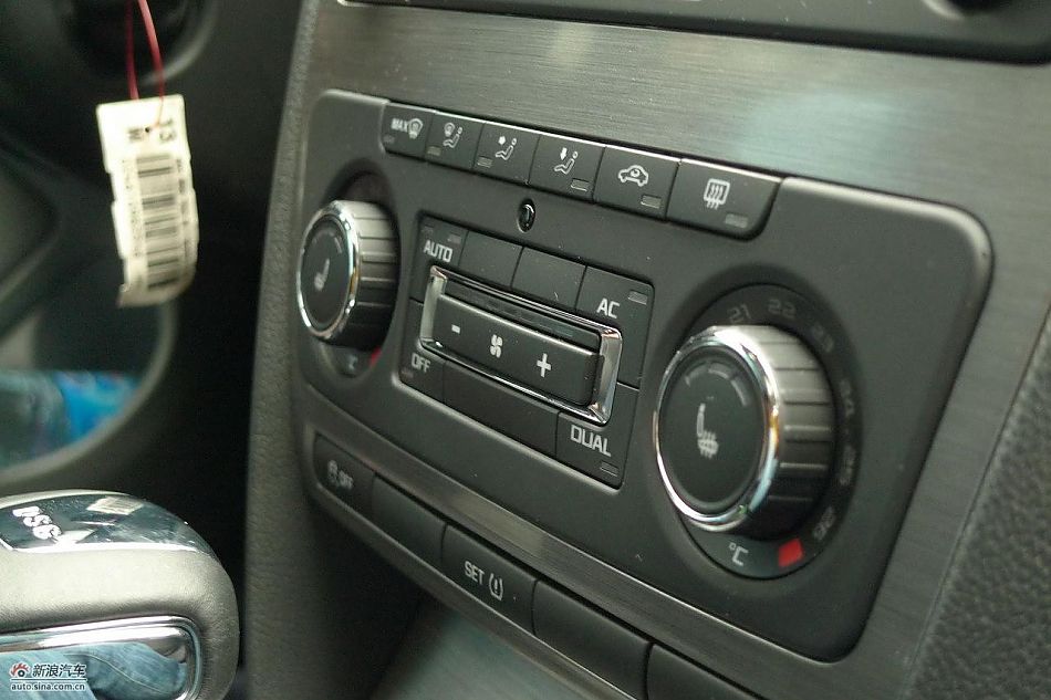 上海大众斯柯达新明锐内饰及细节