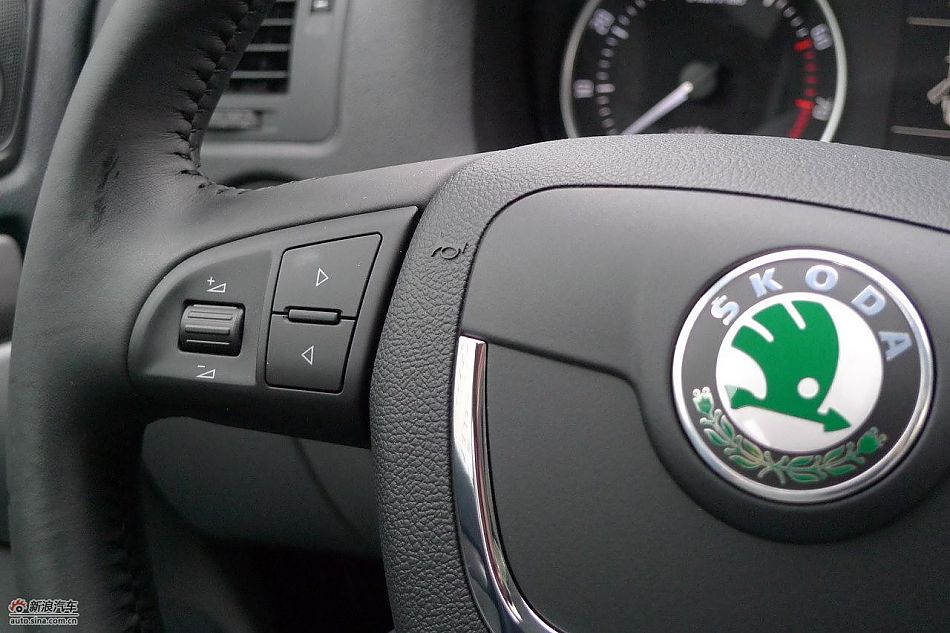 上海大众斯柯达新明锐内饰及细节