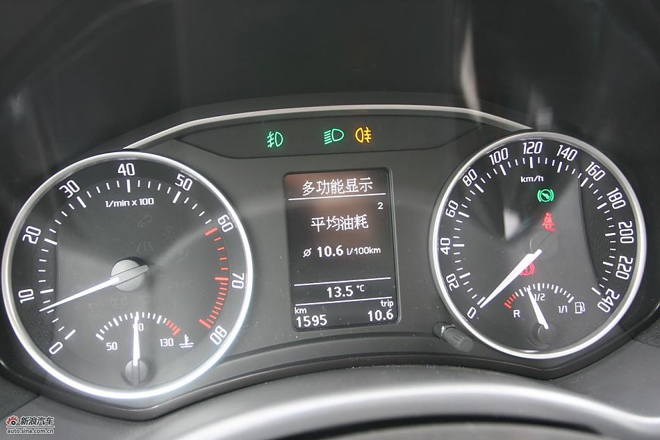 上海大众斯柯达新明锐内饰及细节