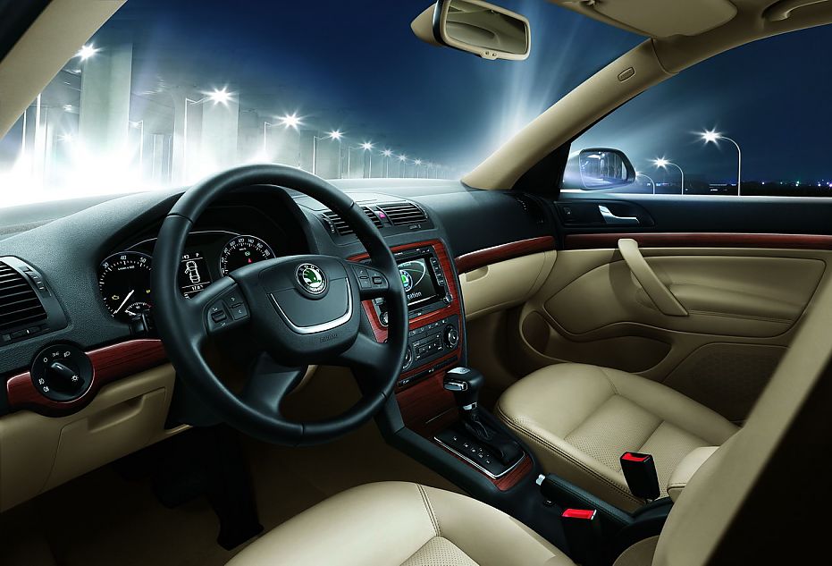 上海大众斯柯达新明锐内饰及细节