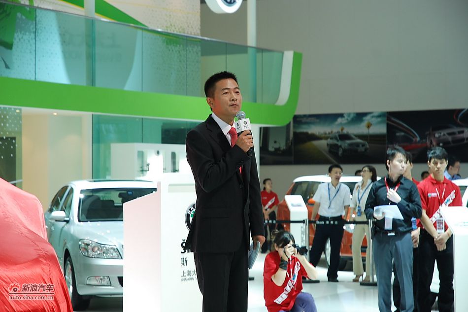 2010款明锐RS上市现场图