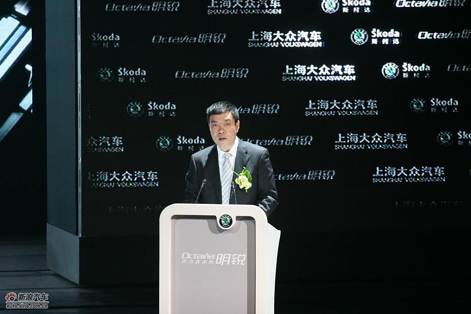 上海大众汽车有限公司总经理 刘坚 公布价格