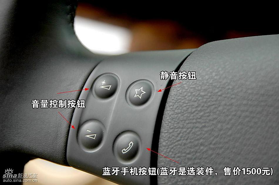 迈腾方向盘左侧按钮