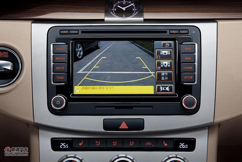 全新迈腾(B7L)内饰及细节