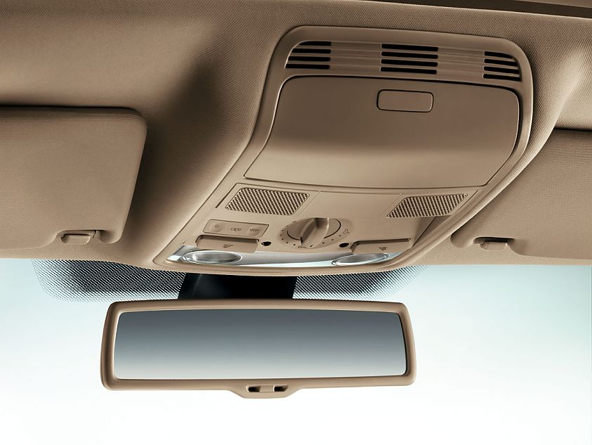 2009新迈腾自动防炫目后视镜