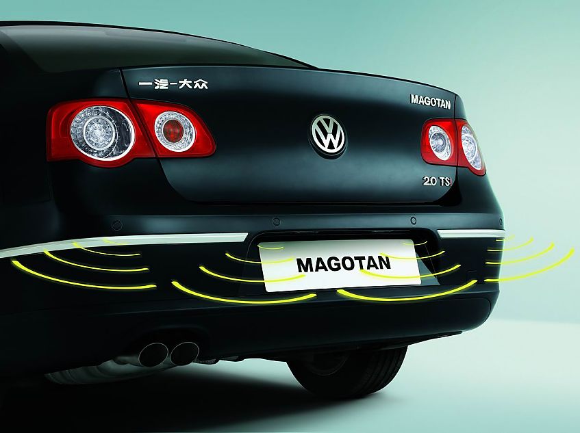 2009新迈腾倒车雷达