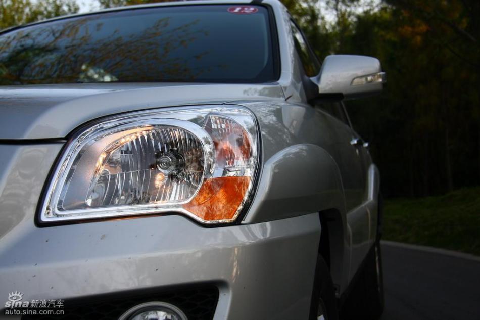 09款狮跑试驾实拍图外观