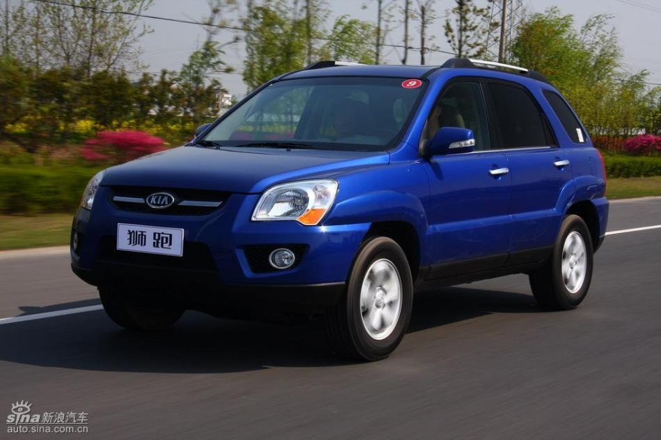 09款狮跑试驾实拍图外观