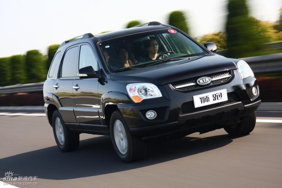 09款狮跑试驾实拍图外观