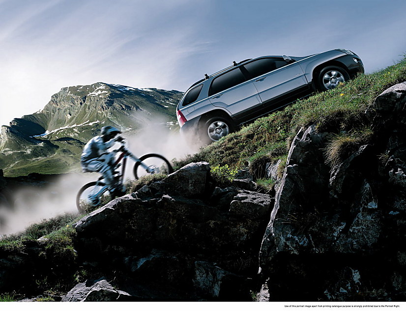 东风悦达起亚狮跑外观