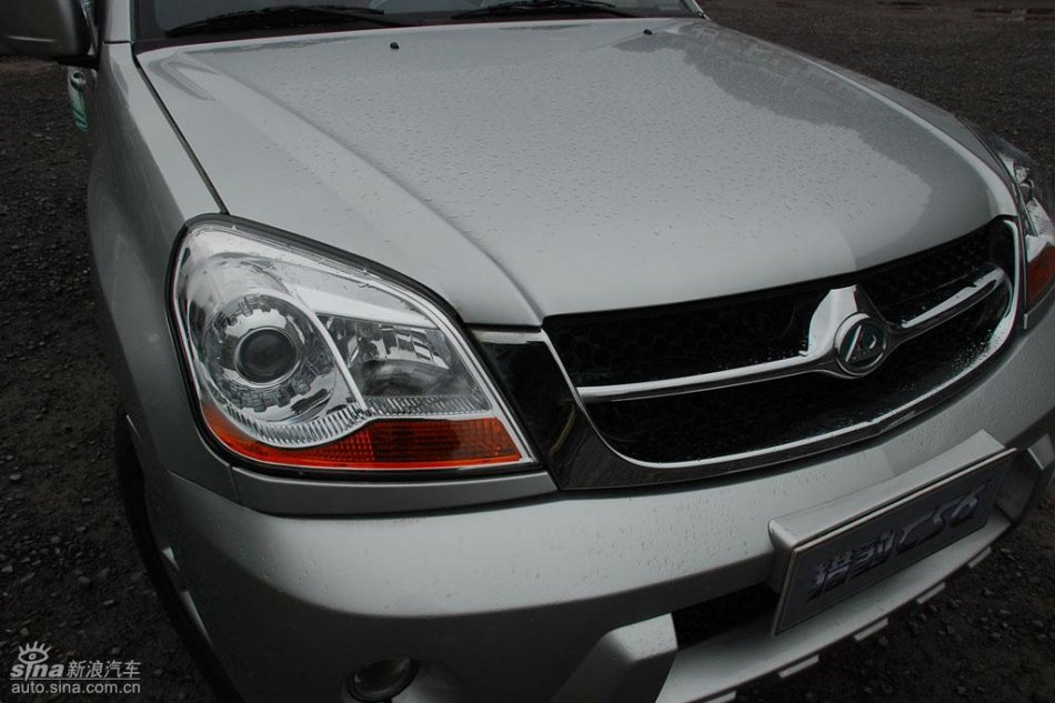 长丰猎豹CS6试驾图-外观