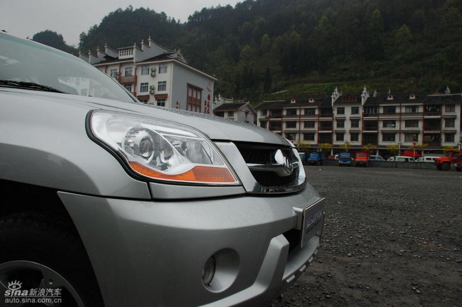 长丰猎豹CS6试驾图-外观