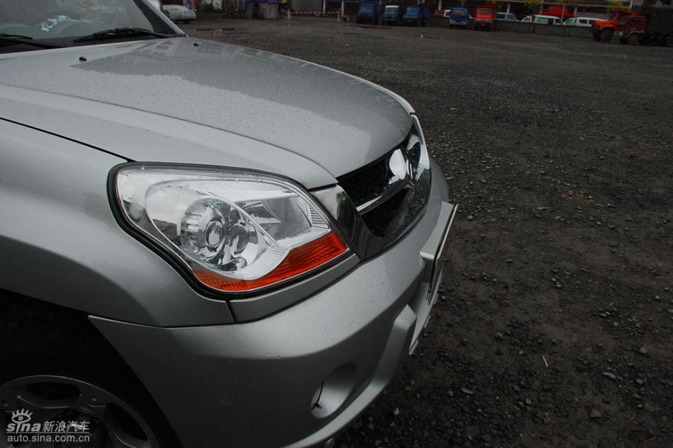 长丰猎豹CS6试驾图-外观