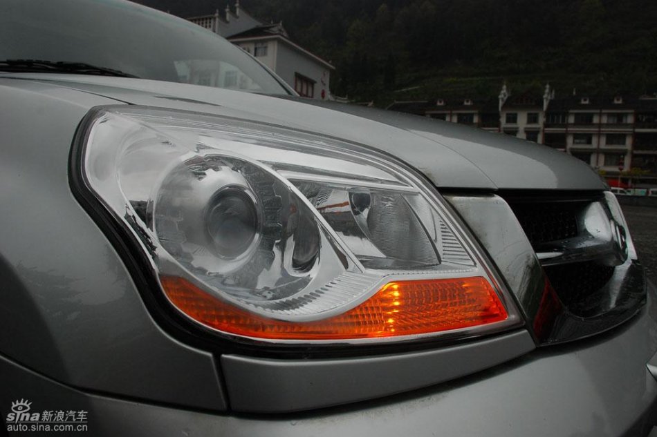 长丰猎豹CS6试驾图-外观