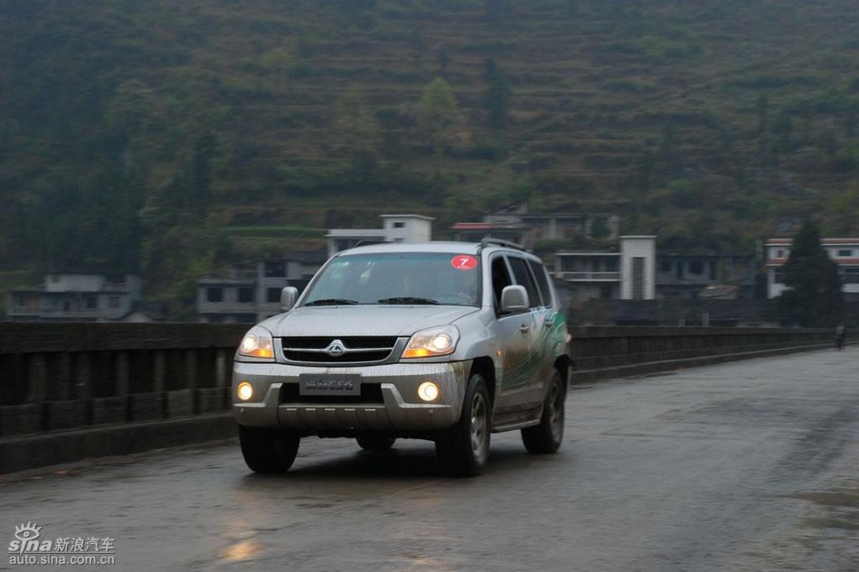 长丰猎豹CS6试驾图-外观