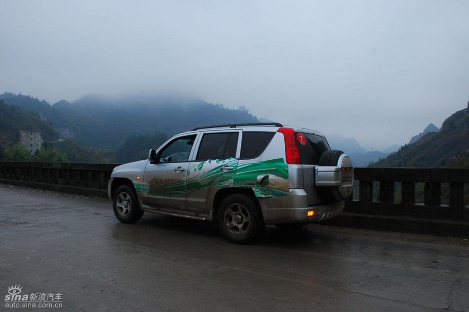 长丰猎豹CS6试驾图-外观