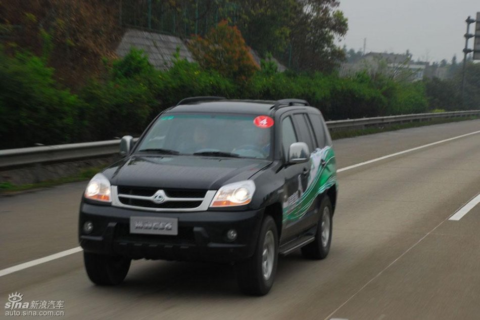 长丰猎豹CS6试驾图-外观