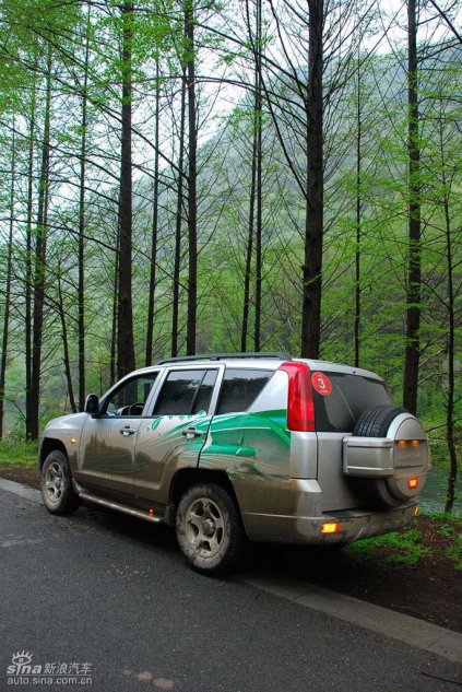 长丰猎豹CS6试驾图-外观