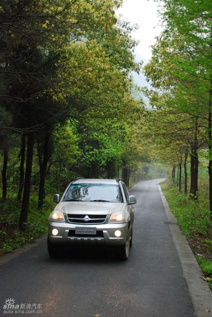 长丰猎豹CS6试驾图-外观
