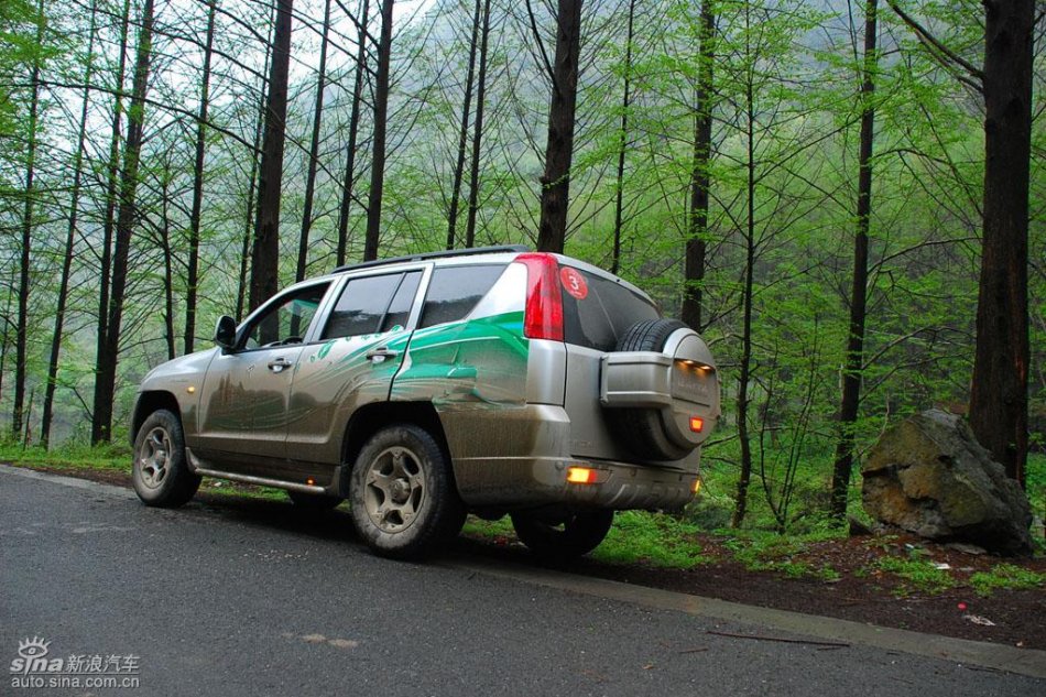 长丰猎豹CS6试驾图-外观