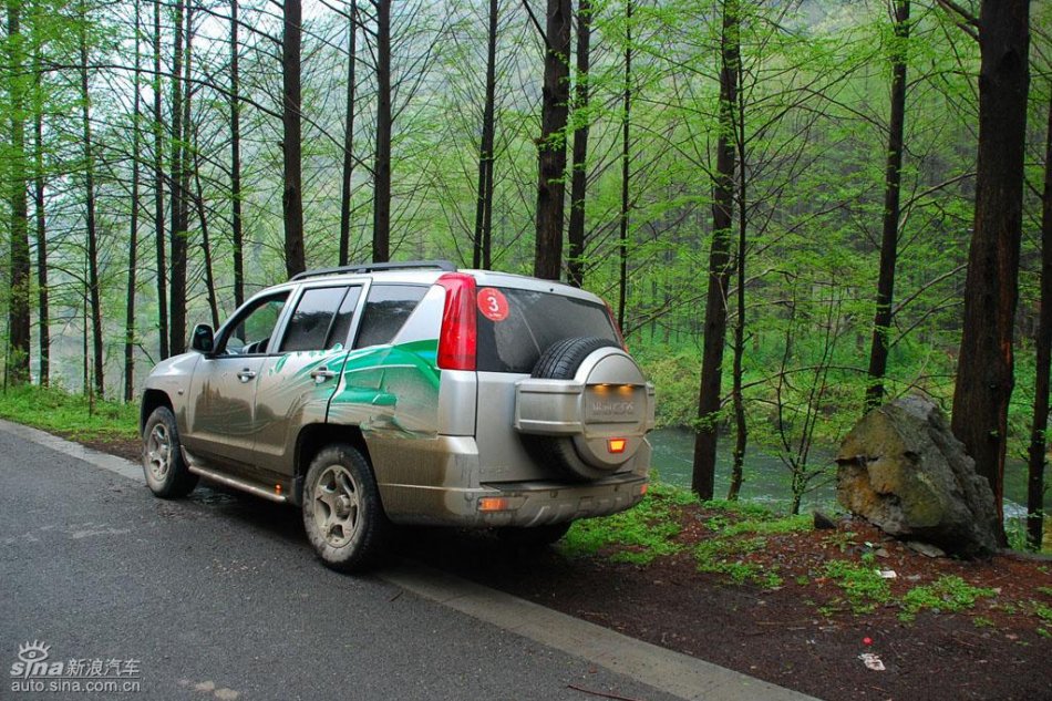 长丰猎豹CS6试驾图-外观