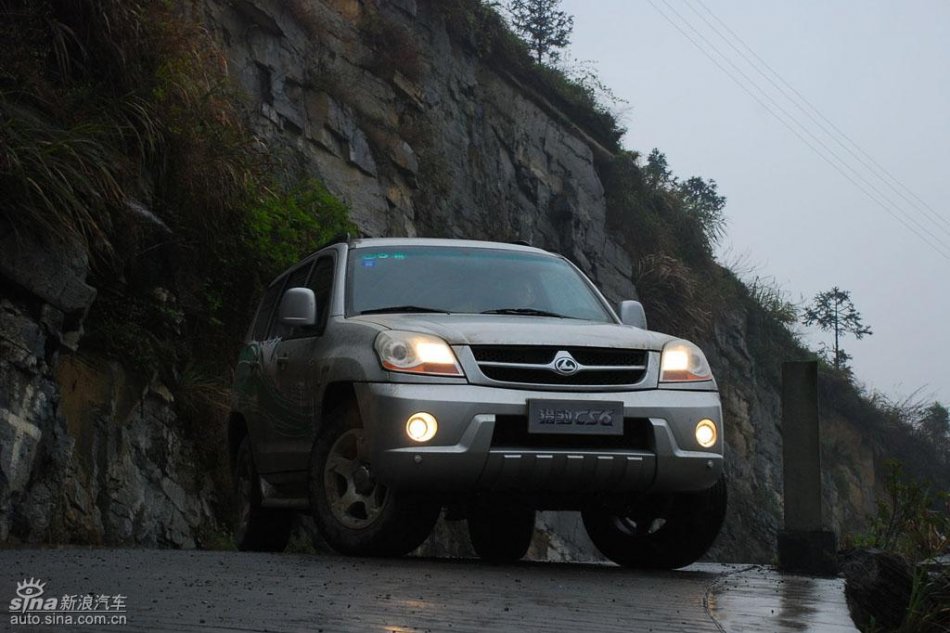 长丰猎豹CS6试驾图-外观