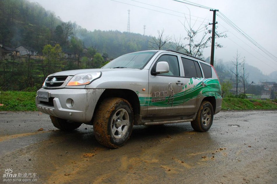 长丰猎豹CS6试驾图-外观