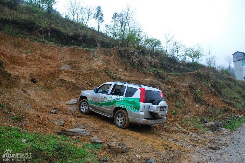 长丰猎豹CS6试驾图-外观