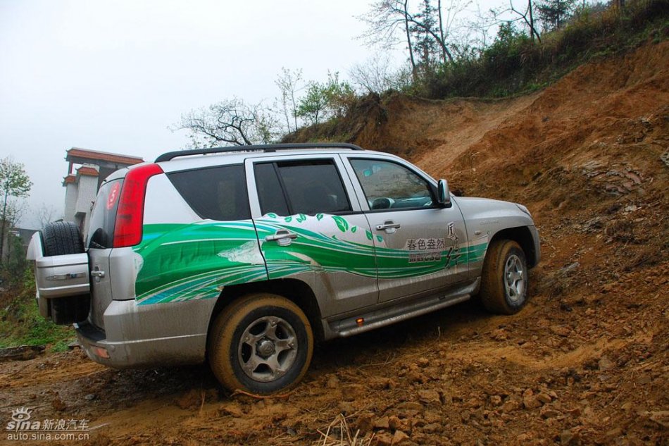 长丰猎豹CS6试驾图-外观