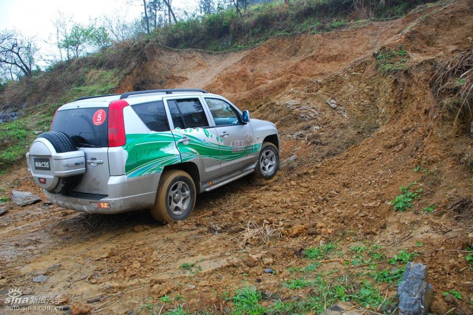 长丰猎豹CS6试驾图-外观