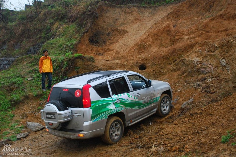 长丰猎豹CS6试驾图-外观