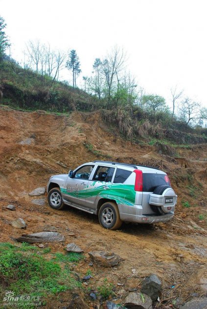 长丰猎豹CS6试驾图-外观